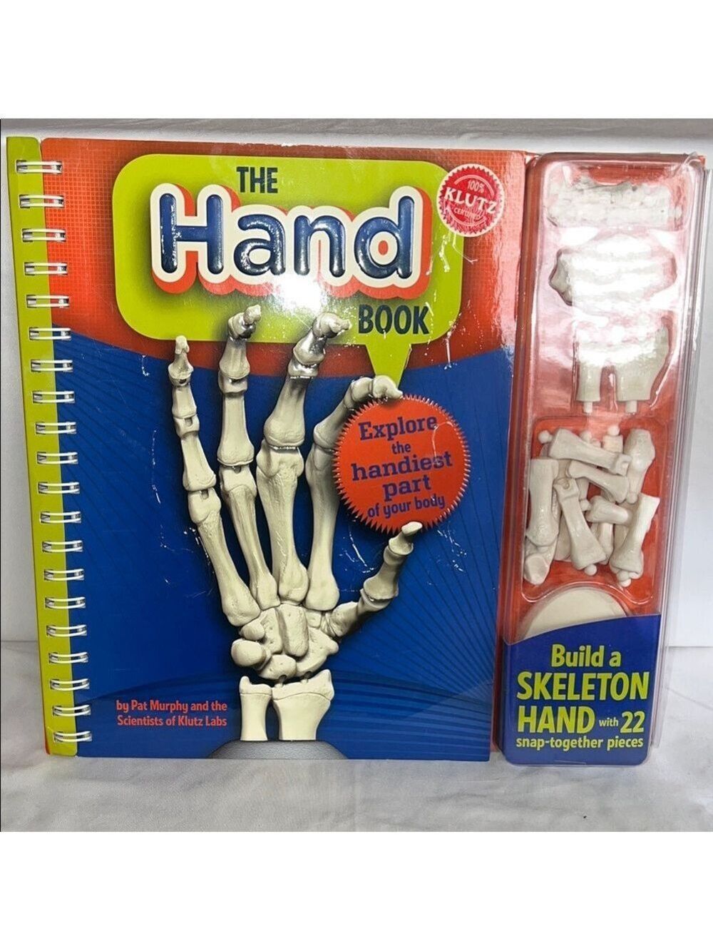 Klutz The Hand Book - Build a Skeleton Hand Kit